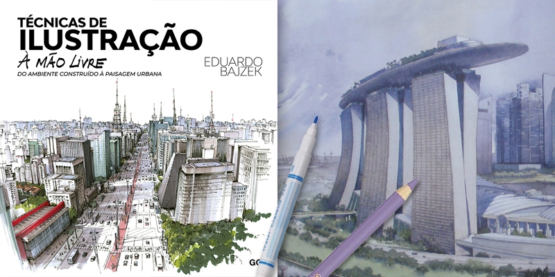 Técnicas de ilustração a mão livre: Do ambiente construido a paisagem urbana